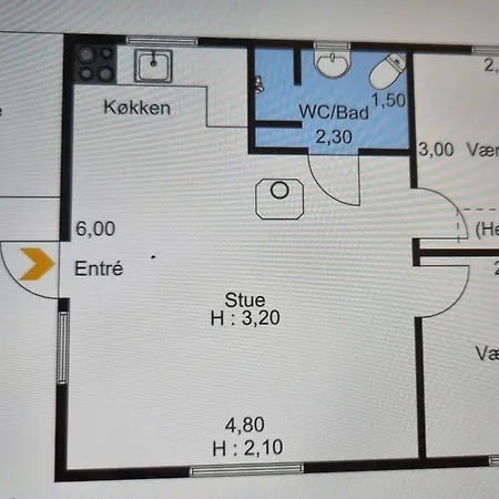 Blue Cottage On Idyllic Asko Casa vacanze