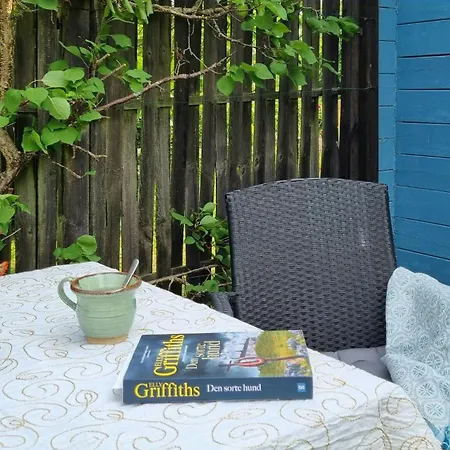 Blue Cottage On Idyllic Asko *